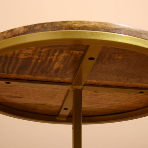 Столик кофейный, 40×40×48 см, манговое дерево