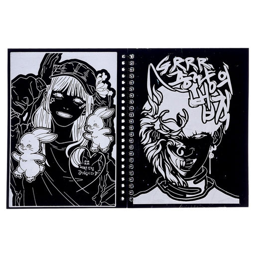 Гравюры k-pop «Idols' note»