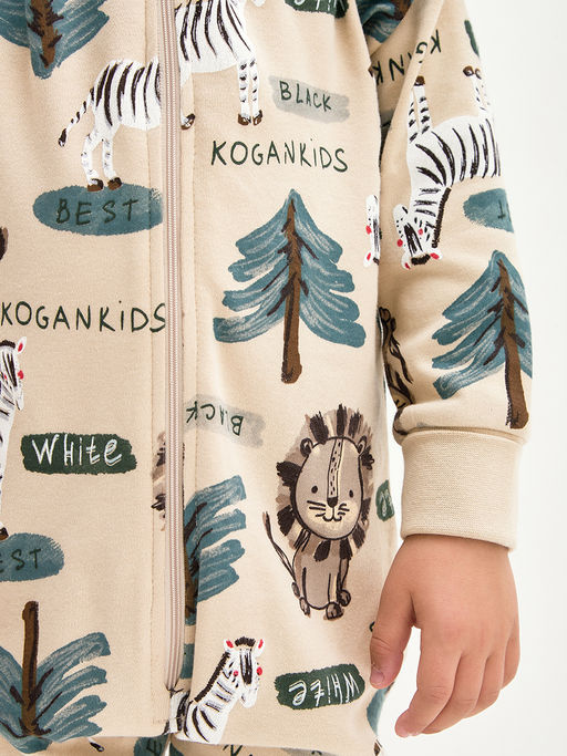 Комбинезон для сна для мальчика Сафари - Kogankids фото 31