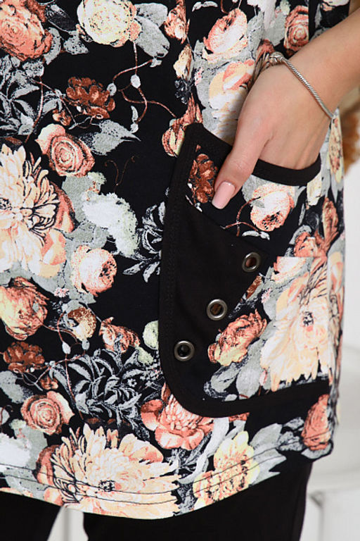 Костюм с бриджами (00966, бежевый) - Плиона фото 15