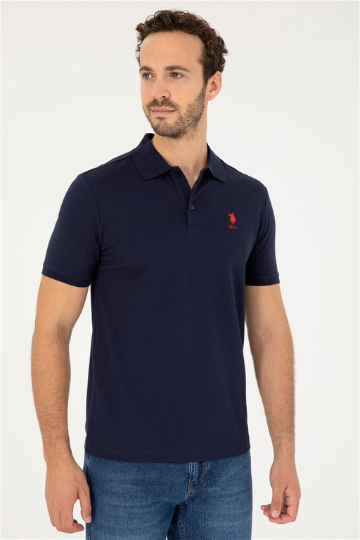 U. S. Polo Assn / Мужская темно-синяя футболка - U.s. polo assn фото 3