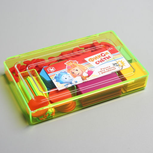 Счётный материал «Учимся считать», 130 элементов в наборе, Фиксики, МИКС