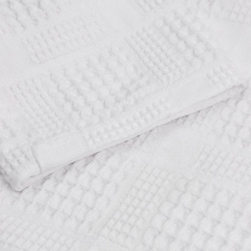 Халат вафельный мужской SL HOME: Chess «Блан де Блан», размер S, хлопок 100%, белый