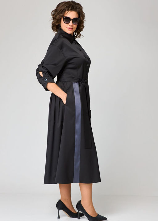 Платье EVA GRANT 7176А черный