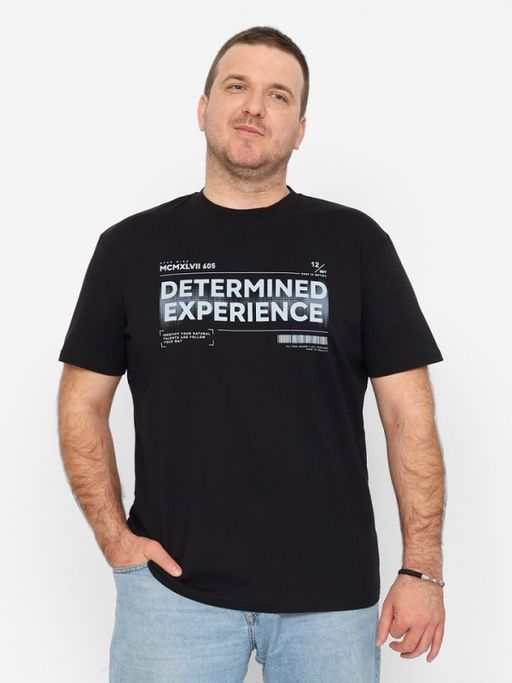 CRB wear/FSLM 60240-22 Футболка мужская,черный/Ex.Cherubino фото 4