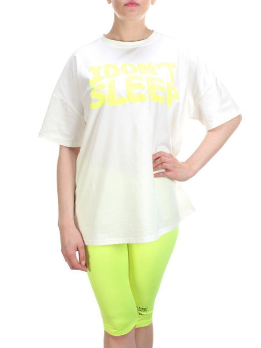 KD-862 WHITE/LIGHTGREEN Костюм-двойка женский 7986 TREND