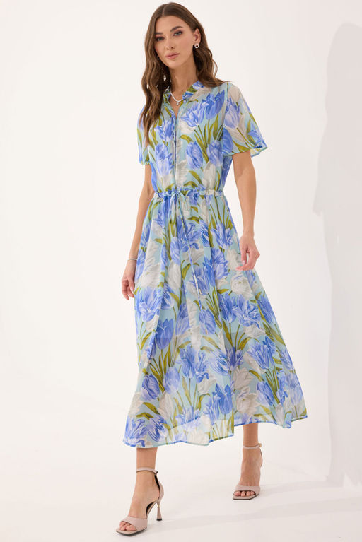 Платье LYUSHe 4062 голубой