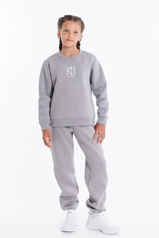 Костюм М224076Па серый