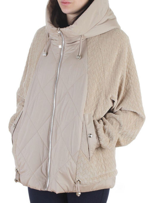 18518 BEIGE Куртка демисезонная женская