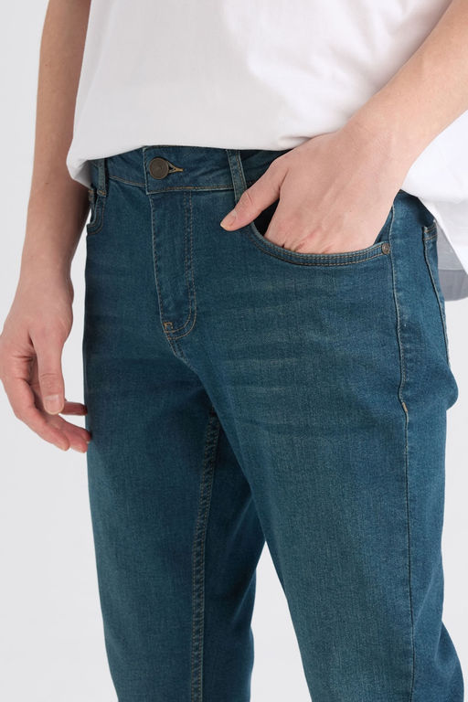 Pedro Slim Fit Джинсовые брюки узкого кроя с нормальной талией и узкими штанинами - Defacto фото 11