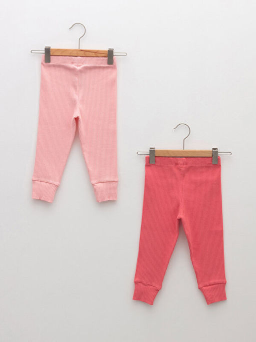Beli Lastikli Basic K?z Bebek Pijama Alt 2li - Waikiki фото 2