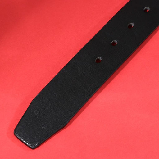 Мужской ремень Пизд*лин УЛЬТРА, кожзам, цвет чёрный - Simaland фото 4