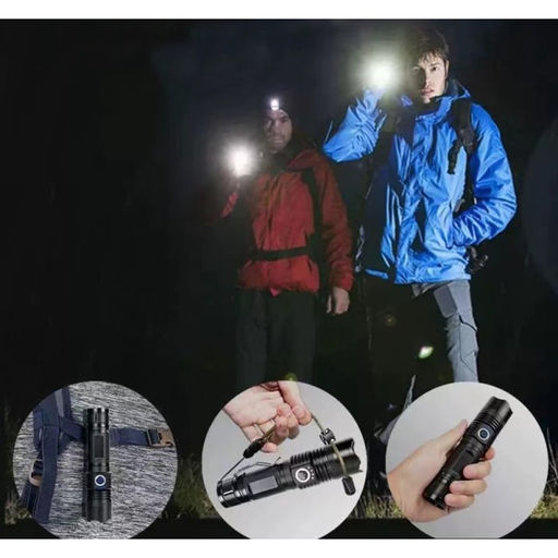 Фонарь аккумуляторный, 10 Вт, 3500 мАч, P70, USB, zoom, 15.5 х 3.9 х 3.2 см - Simaland фото 6
