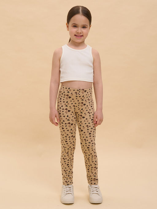 PELICAN, брюки для девочек, Песочный