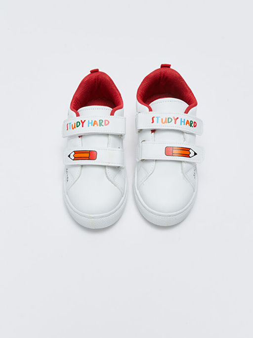 Bask?l? C?rt C?rtl? Erkek ?ocuk Spor Ayakkab? - Waikiki фото 3