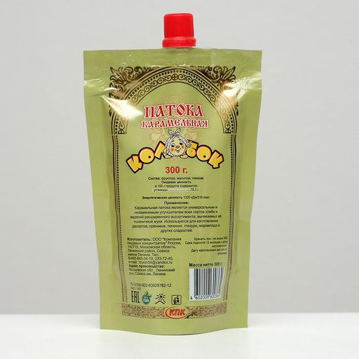 Патока карамельная «Колобок», 300 г