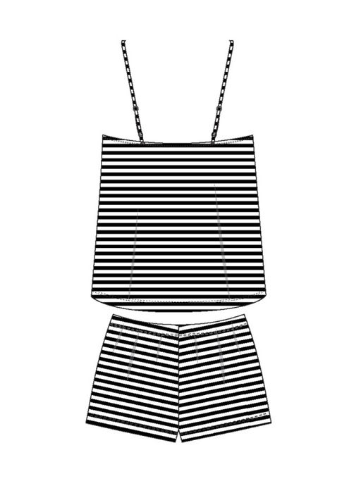 PlayToday / Комплект для девочки: топ, шорты  фото 3