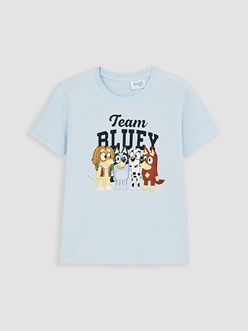 Bluey Bask?l? Erkek ?ocuk Pijama Tak?m?
