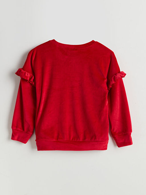 Bisiklet Yaka K?z ?ocuk Pijama Tak?m?