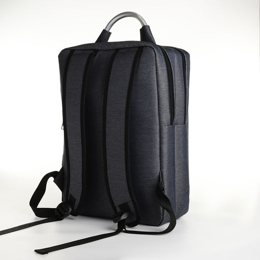 Рюкзак городской на молнии, 2 кармана, с USB, цвет серый - Simaland фото 2