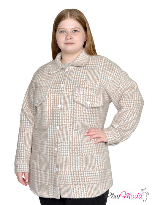 Жакет-парка Модель №1909 размеры 44-84 - Plusmoda фото 66