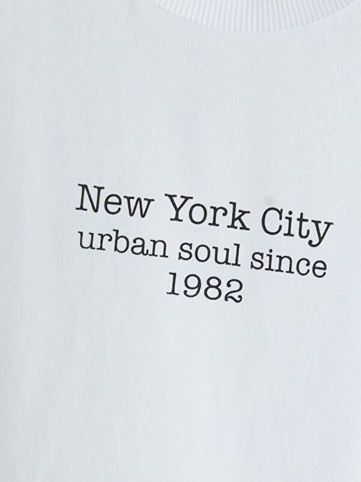 New York Bask?l? Erkek ?ocuk Ti??rt