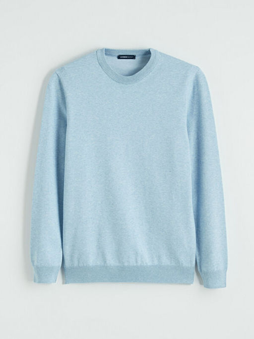 Bisiklet Yaka Erkek Triko Kazak