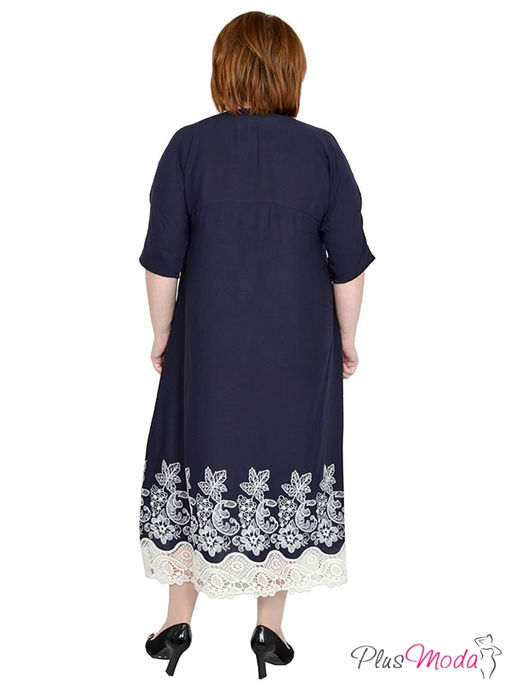 Платье Модель №596 размеры 44-82 - Plusmoda фото 5