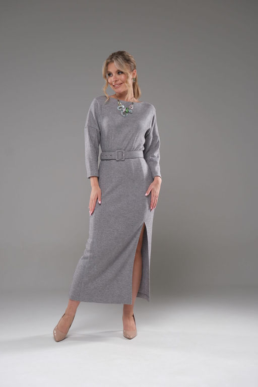 Платье Galean Style 948 серый
