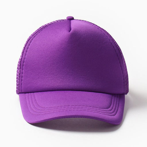 Бейсболка с сеткой MINAKU, фиолетовая, размер 56-58