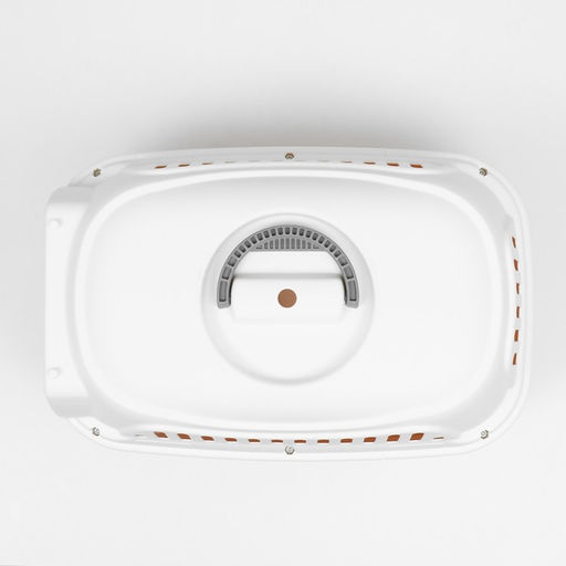 Переноска для животныхпластиковая с металлической дверью 47х32,5х30 см, вес до 9 кг, персиковая 93 - Пижон фото 6