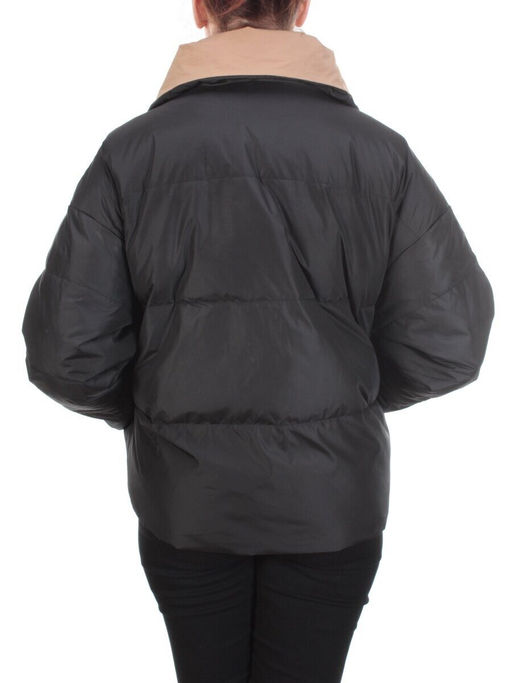 B2109 BLACK Куртка демисезонная женская R.LONYR (100 гр. синтепон)