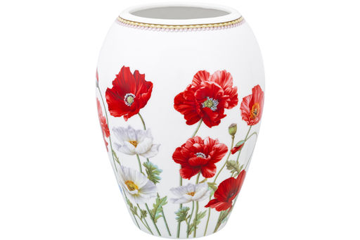 Ваза 2,25 л 15*15*19,5 см Маки NEW BONE CHINA - Elan gallery фото 6