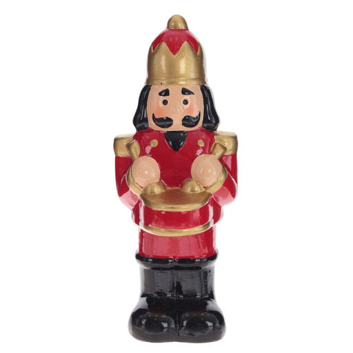 Фигурка декоративная "Щелкунчик", L7 W5 H15,5 см, 4в.