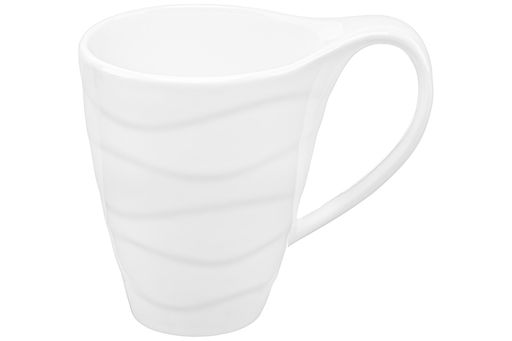 Кружка 350 мл 13*8,7*11,5 см Айсберг волны белая - Elan gallery фото 9