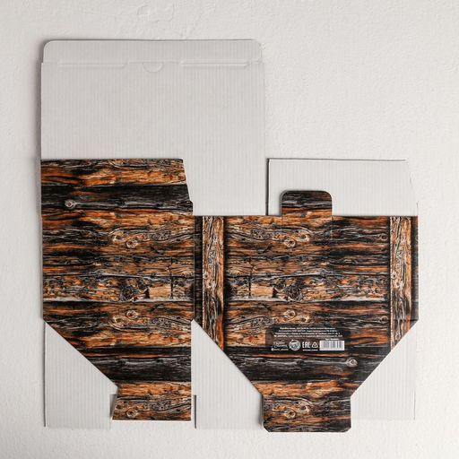 Цена за 2 шт. Коробка‒пенал, упаковка подарочная, «Крутой мужик», 22×15×10 см