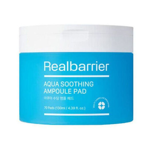 Real Barrier Aqua Soothing Ampoule Pad 130ml (70ea) / 20 - Ампульные пэды для чувствительной кожи 130ml (70ea)