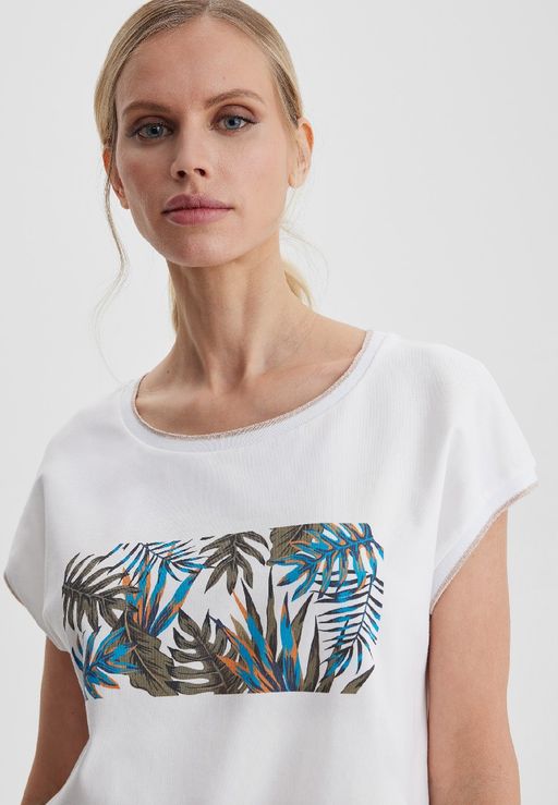 Футболка женская LS-213418-EC, 
экрю - Steinberg фото 2