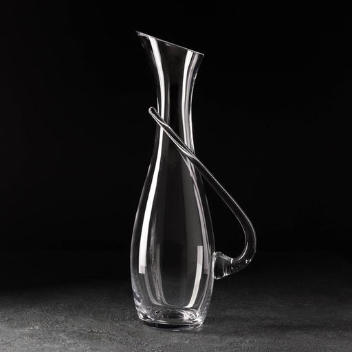 Декантер «Грюнер», 1.3 л, 15.5×11×37 см, с ручкой, стекло, прозрачный