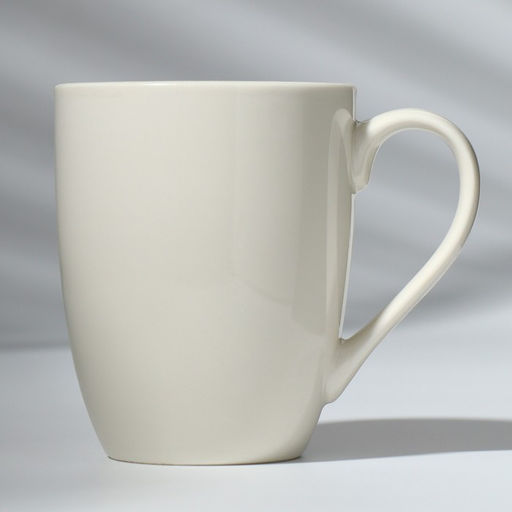 Кружка с ложкой керамическая Дорого внимание Начни день с улыбки, 310 мл