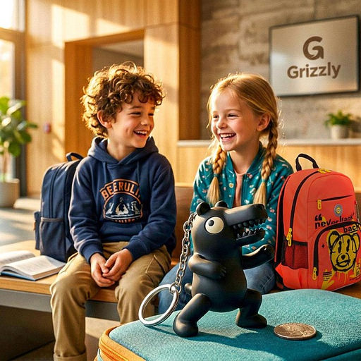 Брелок GRIZZLY 6 см