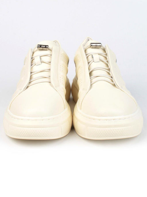 05-PDL256-2 LT. BEIGE Кроссовки женские (натуральная кожа) - Фабричный китай фото 8