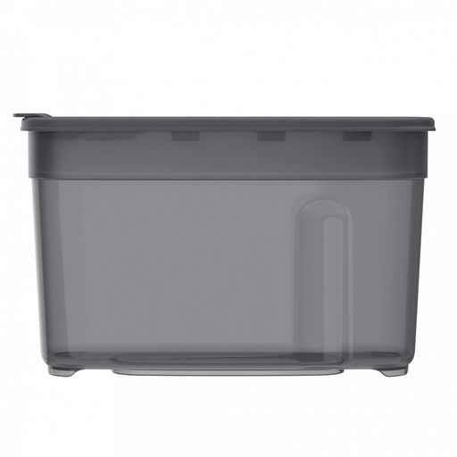 Контейнер для сыпучих продуктов 1л, 17х8,5х10,5см, полипропилен, дымчатый (Россия)