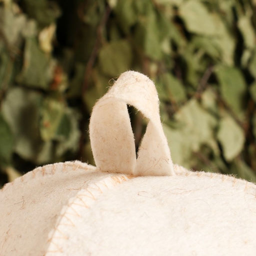 Шапка для бани На пару, на баньке, на веничках полушерсть - Добропаровъ фото 3