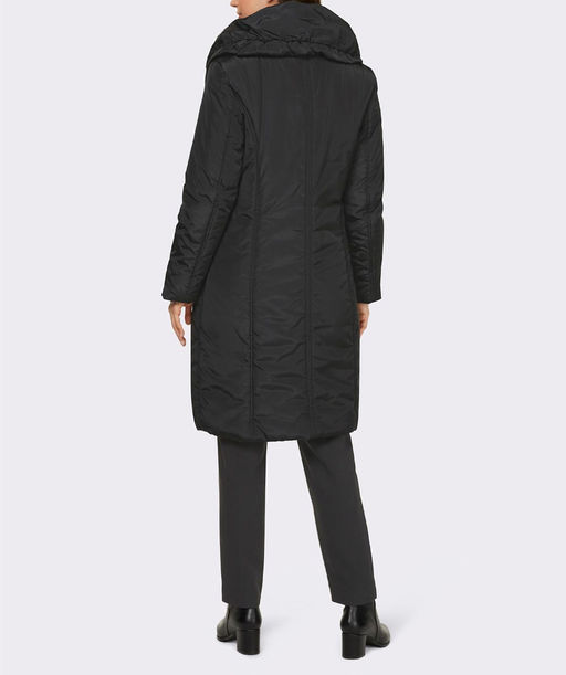 Пальто стеганое, черное - Heine фото 4