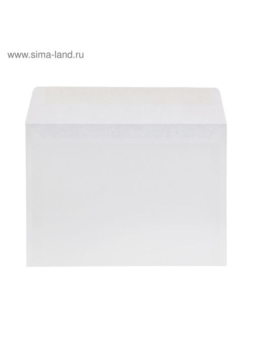 Цена за 100 шт. Конверт почтовый С6 114×162 мм, без подсказа, без окна, клей, 80 г/м²