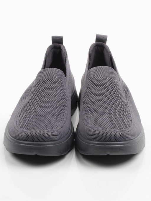 05-TEX-D03-08 GREY Полуботинки спортивные летние мужские (текстиль)