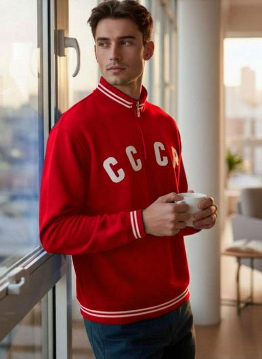 мужской Свитшот толстовка СССР футер 3хнитка петля, пенье - Knitka wear фото 15