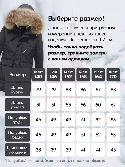 Куртка парка зимняя подростковая для мальчика с капюшоном и мехом черного цвета 9447Ch