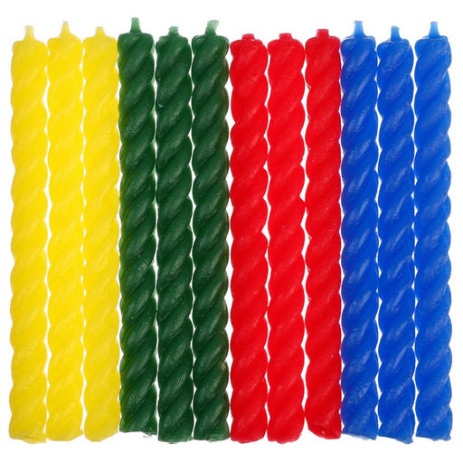 Набор свечей для торта С Днем Рождения, 12 штук, Майнкрафт - Simaland фото 2